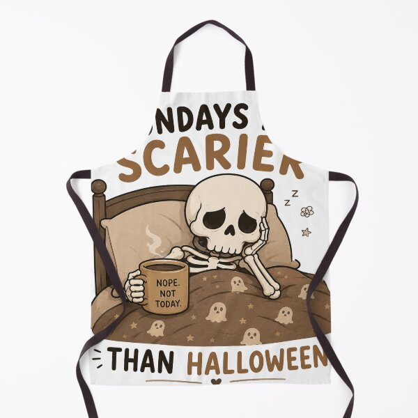 Item preview, Mondays Are Scarier Than Halloween designed and sold by amberwathen.