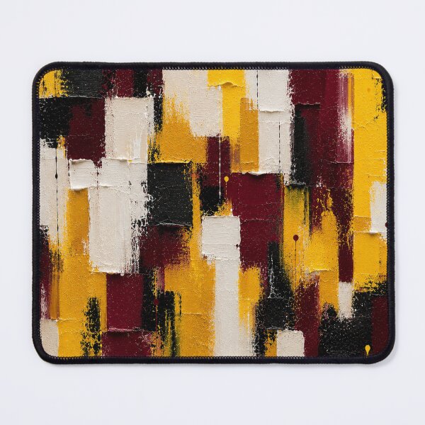 Item preview, Golden Matter – Textured Abstract Impasto Art designed and sold by Ingorgia Studio.