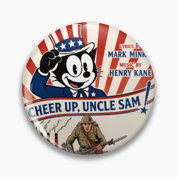 Item preview, Felix the Cat - Sheer Up Uncle Sam! designed and sold by VoglR.