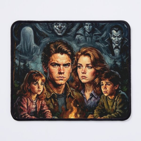 Item preview, Are You Afraid of the Dark? Retro Horror Anthology Drama Tribute Art Poster designed and sold by Art's Diner.
