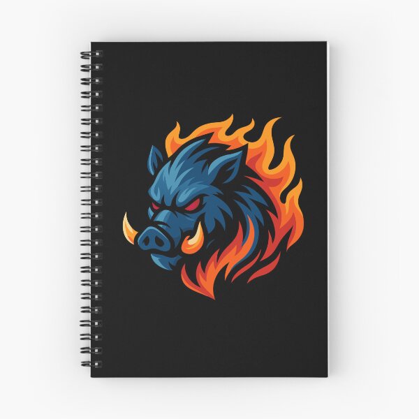 Item preview, Boar – Fiery Mane | Urban Zodiac Mascot designed and sold by Karma Design.