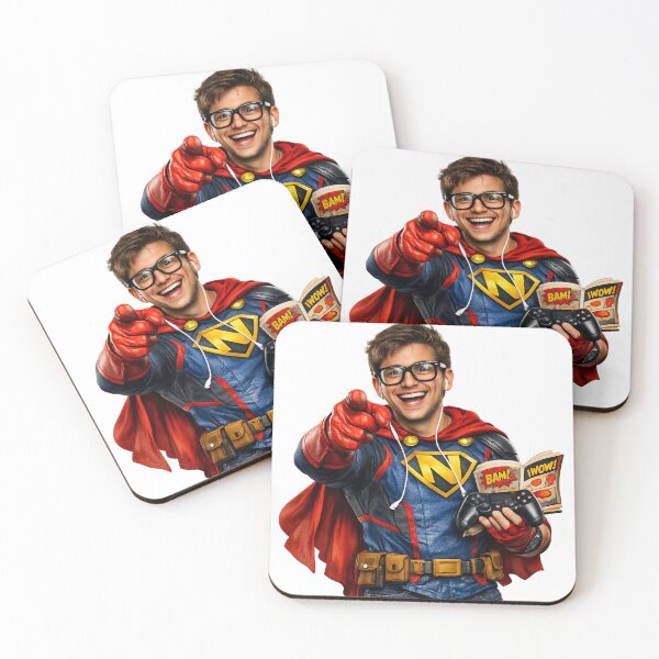 Item preview, ner superhero designed and sold by segni-scolpiti.