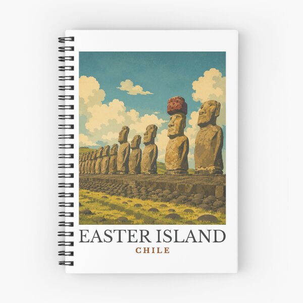 Item preview, Easter Island - Chile designed and sold by GoodOldVintage.