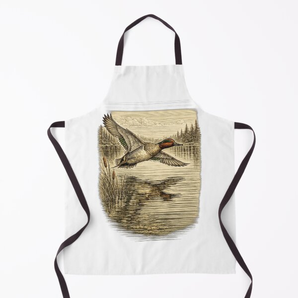 Item preview, Green-winged Teal Marsh Flight designed and sold by KrungiT Design .