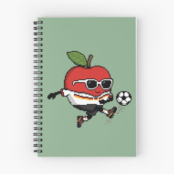 Item preview, Apple Pixel in a Soccer Uniform 12 designed and sold by White Rim Mates.