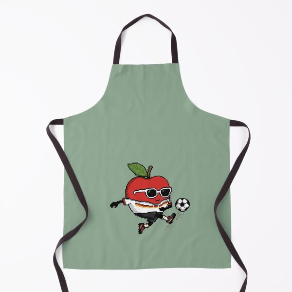 Item preview, Apple Pixel in a Soccer Uniform 12 designed and sold by White Rim Mates.
