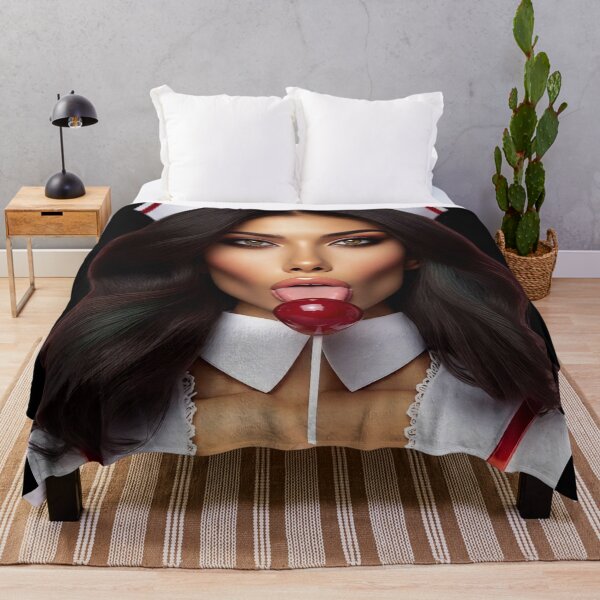 Item preview, Brunette Nurse Licking Lollipop designed and sold by Voodoo Store Paranormal Collections.