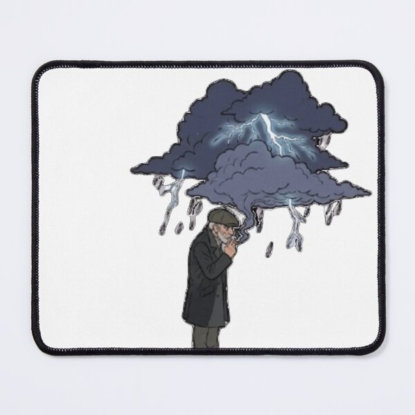 Item preview, Stormy Thoughts and Mental Health Art designed and sold by kacperwiertarka.