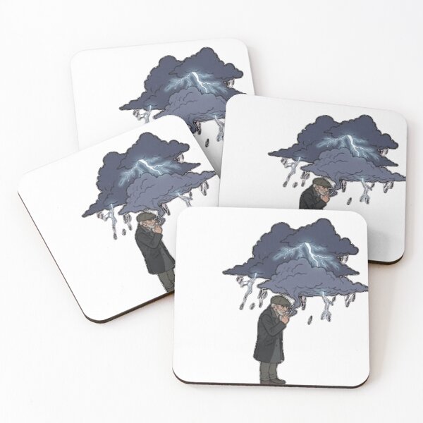 Item preview, Stormy Thoughts and Mental Health Art designed and sold by kacperwiertarka.