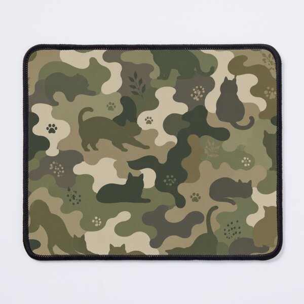 Item preview, Army Woodland Cat Camouflage Pattern designed and sold by Mindworx21.