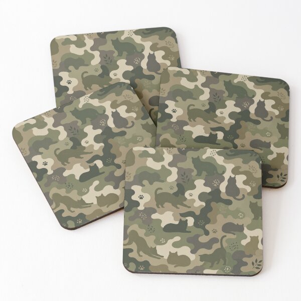Item preview, Army Woodland Cat Camouflage Pattern designed and sold by Mindworx21.
