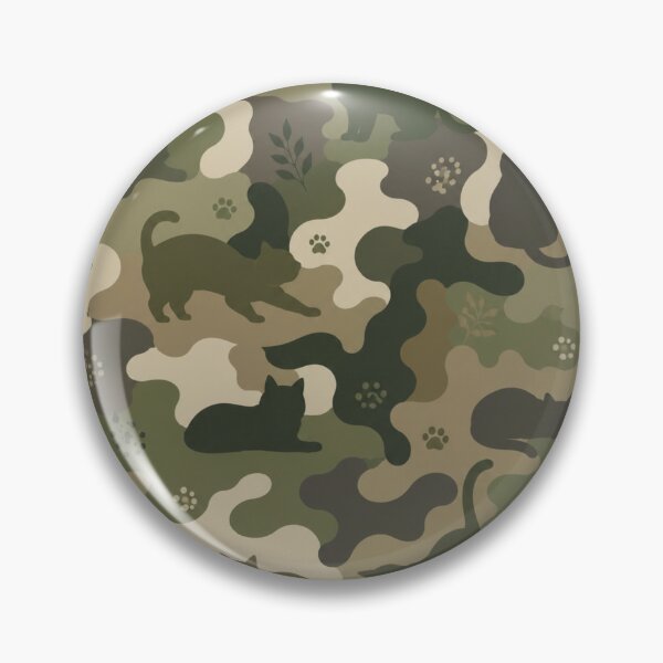 Item preview, Army Woodland Cat Camouflage Pattern designed and sold by Mindworx21.