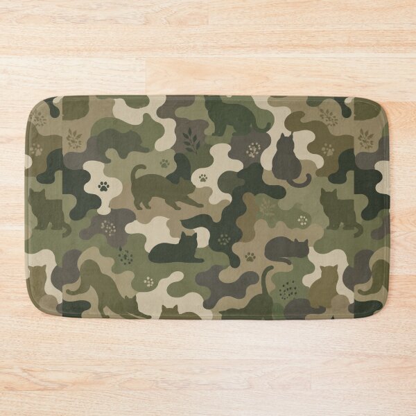 Item preview, Army Woodland Cat Camouflage Pattern designed and sold by Mindworx21.