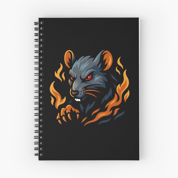 Item preview, Rata – Garras de Sombra | Mascota del Zodiaco Urbano designed and sold by Karma Design.