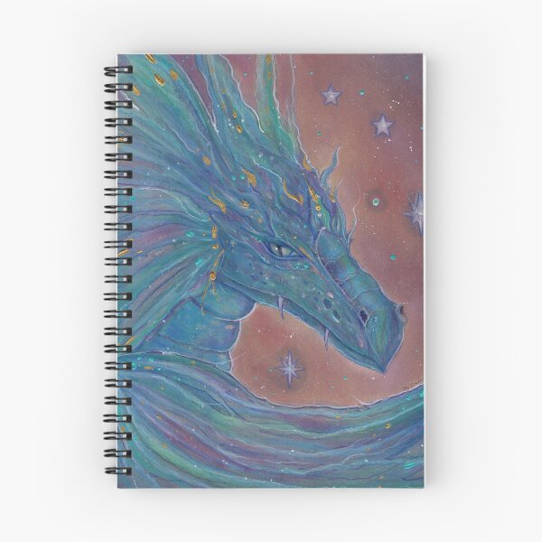 Item preview, Mystical blue dragon art by Renee Lavoie designed and sold by Renee Lavoie.