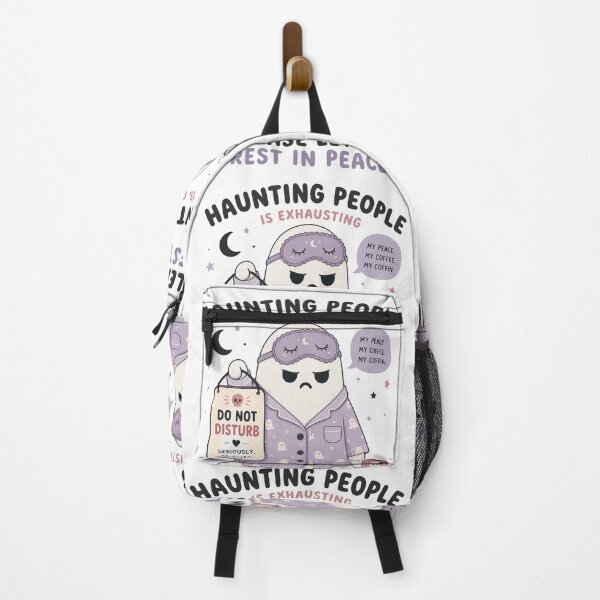 Item preview, Haunting People Is Exhausting Ghost designed and sold by amberwathen.