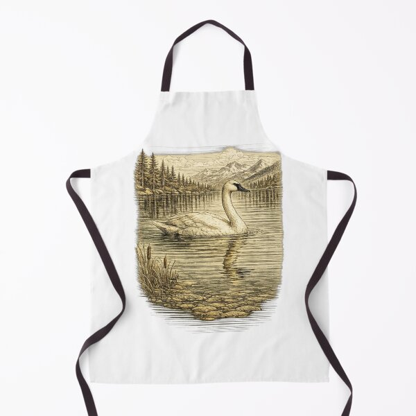 Item preview, Trumpeter Swan Wilderness Lake designed and sold by KrungiT Design .
