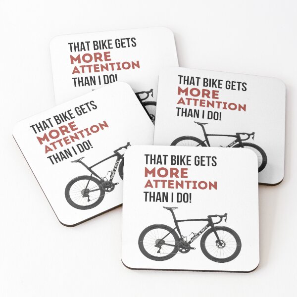 Item preview, That Bike Gets More Attention Than I Do! designed and sold by Pedal & Pace.