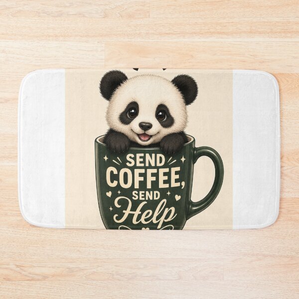 Item preview, Panda Coffee Mug Send Help Design designed and sold by GrzywaM.