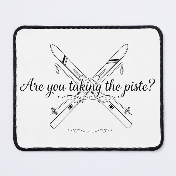 Item preview, Are You Taking The Piste? Vintage Ski Design designed and sold by Scorpion Creative.