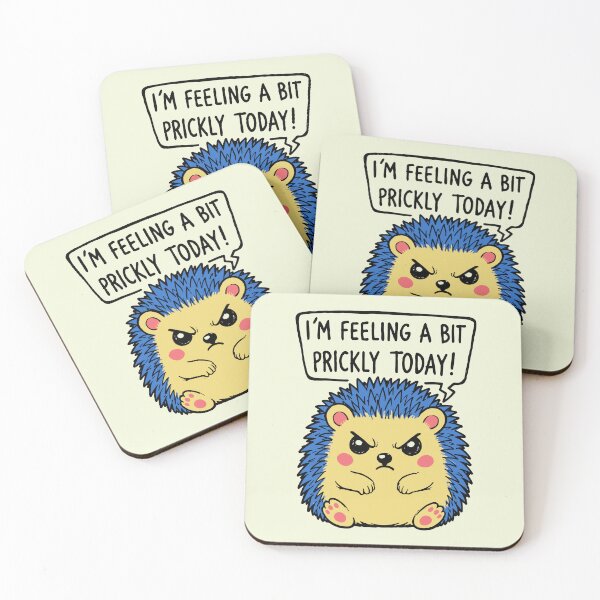 Item preview, Grumpy Hedgehog Feeling a Bit Prickly Today designed and sold by sXe-art.