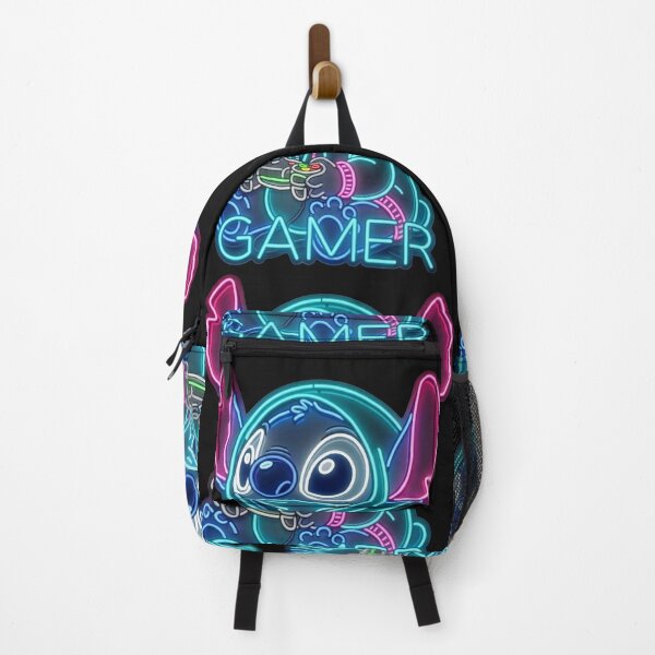 Item preview, Cute Blue Alien Gamer Neon Sign Art designed and sold by alalame.