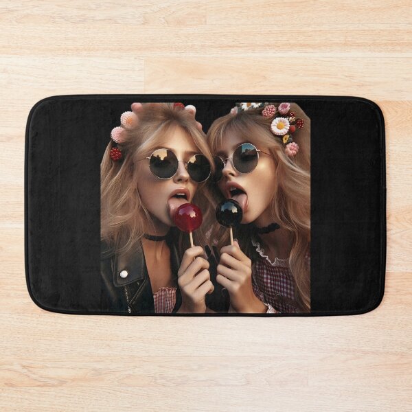 Item preview, Blonde Twins Licking Sugar Candies designed and sold by Voodoo Store Paranormal Collections.