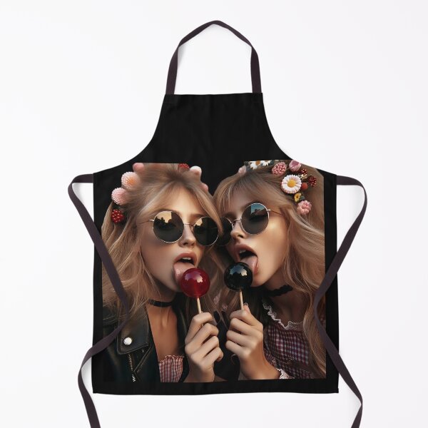 Item preview, Blonde Twins Licking Sugar Candies designed and sold by Voodoo Store Paranormal Collections.