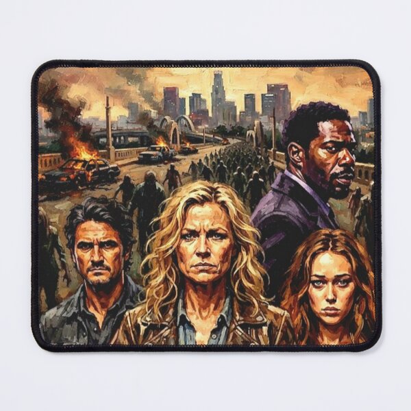 Item preview, Fear the Walking Dead Retro Post-Apocalyptic Horror Drama Tribute Art Poster designed and sold by Art's Diner.