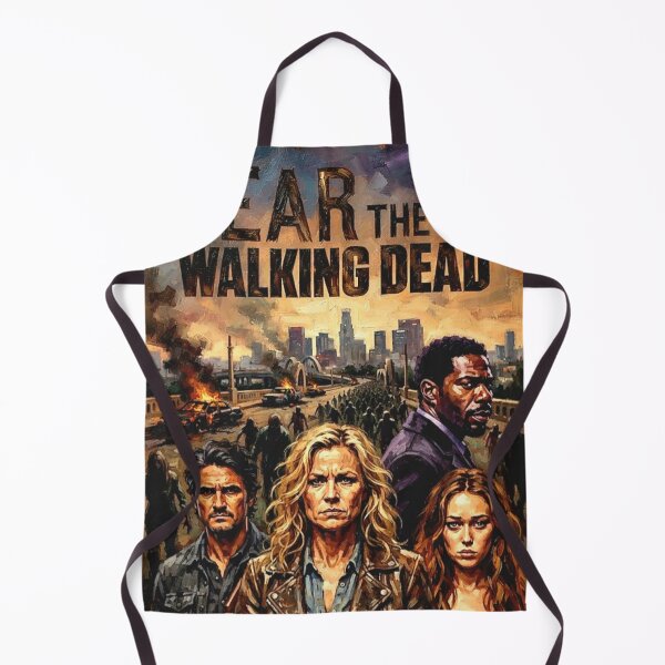 Item preview, Fear the Walking Dead Retro Post-Apocalyptic Horror Drama Tribute Art Poster designed and sold by Art's Diner.