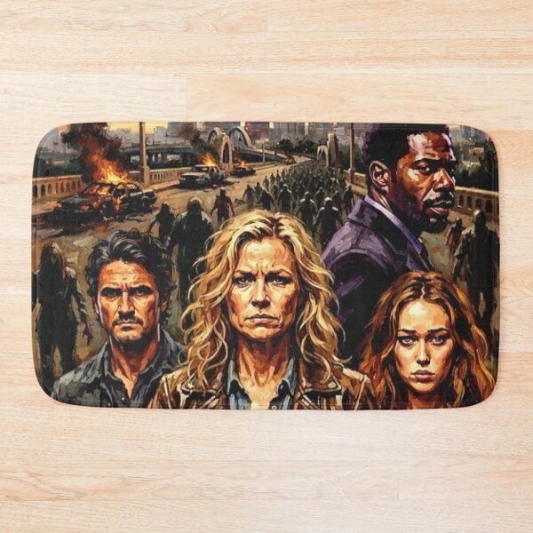 Item preview, Fear the Walking Dead Retro Post-Apocalyptic Horror Drama Tribute Art Poster designed and sold by Art's Diner.