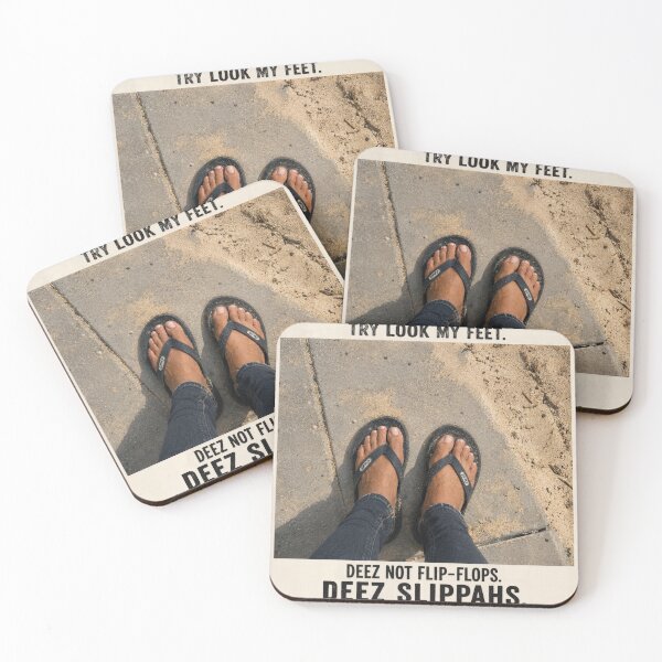 Item preview, Deez Slippahs designed and sold by CrimsonBloomSyndicate .