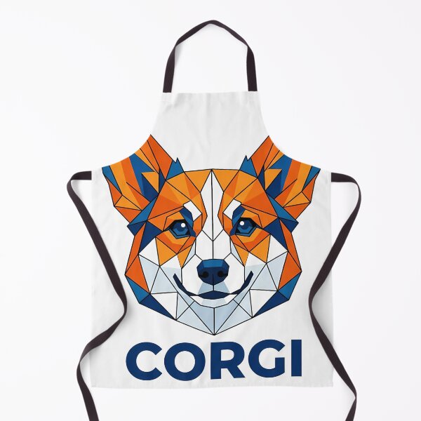 Item preview, Geometric Corgi Face Low Poly Shirt, Modern Corgi Art Design Tee, Unique Corgi Gift for Dog Lovers and Art Fans designed and sold by Wearable Canvas...