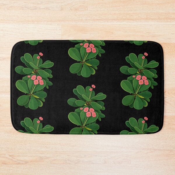 Item preview, Cute Pink Crown of Thorns Flower Botanical Plant Design designed and sold by Nawi32.