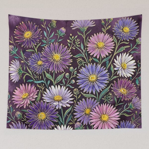 Item preview, Aster Flower designed and sold by GraphicsClub.
