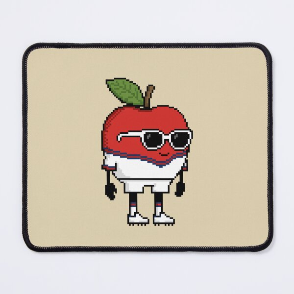 Item preview, Apple Pixel in a Soccer Uniform 17 designed and sold by White Rim Mates.