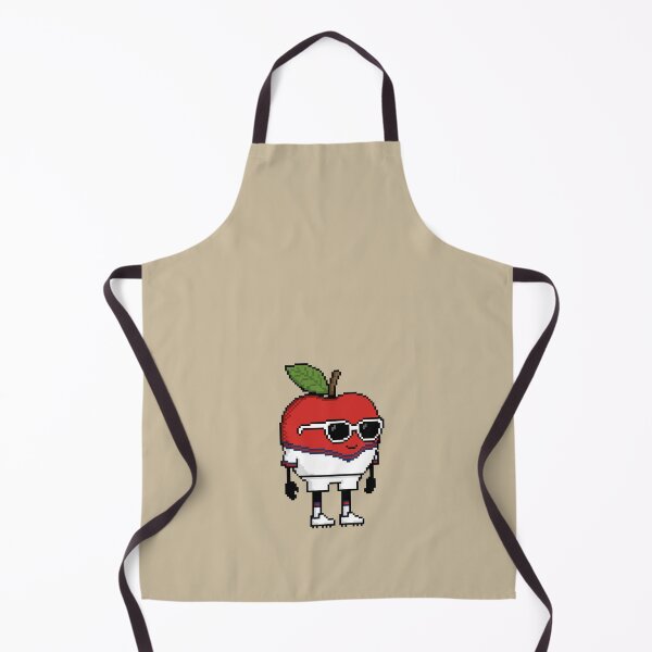 Item preview, Apple Pixel in a Soccer Uniform 17 designed and sold by White Rim Mates.