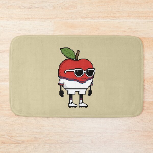 Item preview, Apple Pixel in a Soccer Uniform 17 designed and sold by White Rim Mates.