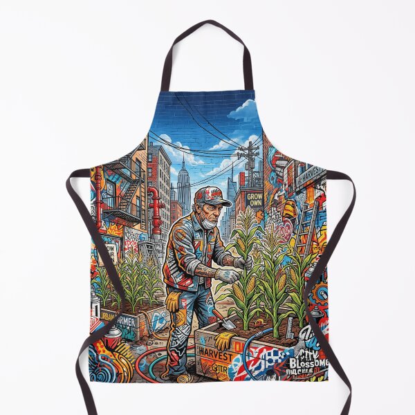 Aperçu de l'œuvre Urban Farmer Art créée et vendue par Home Decor Art.
