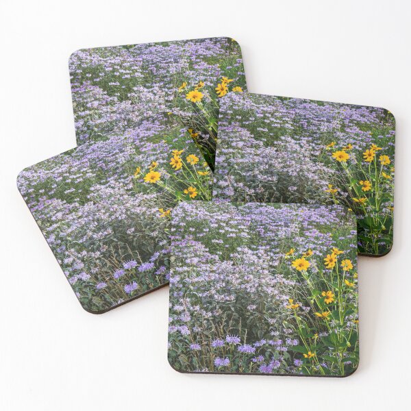 Item preview, Purple Bee Balm Wildflower Meadow – Botanical Nature Print designed and sold by ThatSurreyLife.