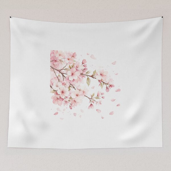Item preview, Elegant Japanese Cherry Blossom Botanical Art | Sakura Floral Aesthetic designed and sold by rushaib.