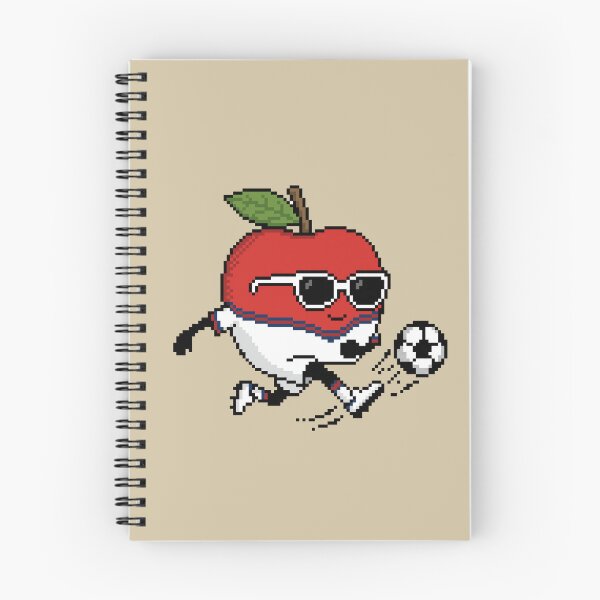 Item preview, Apple Pixel in a Soccer Uniform 20 designed and sold by White Rim Mates.