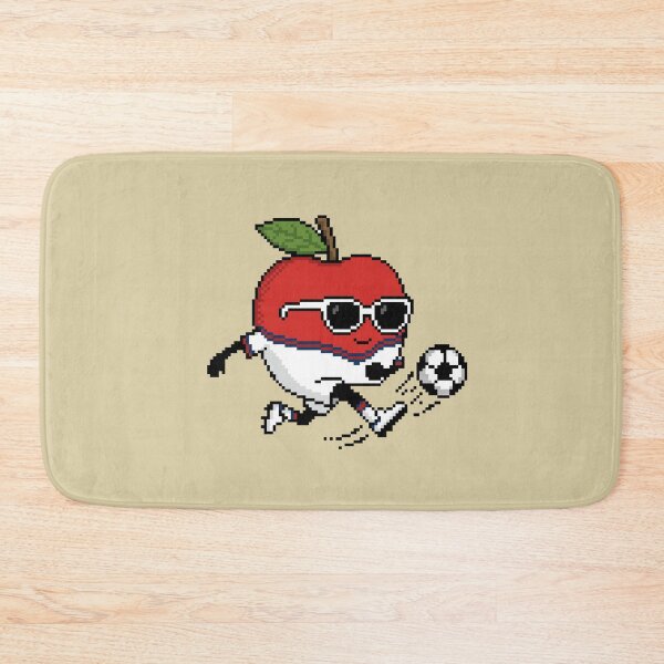 Item preview, Apple Pixel in a Soccer Uniform 20 designed and sold by White Rim Mates.