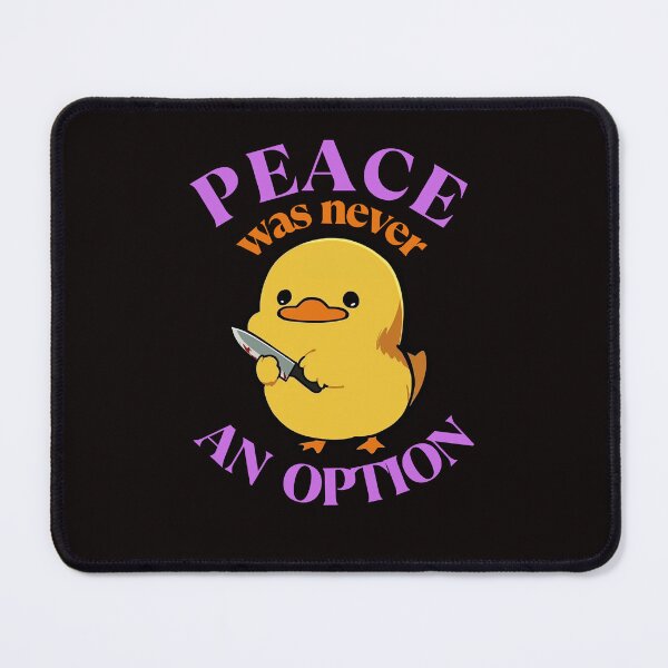 Item preview, Peace Was Never an Option | Funny Chicken T-Shirt designed and sold by BrokenLabel.