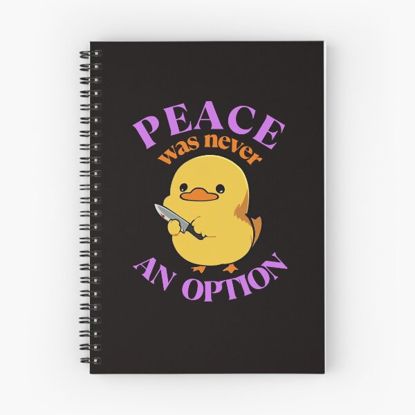 Item preview, Peace Was Never an Option | Funny Chicken T-Shirt designed and sold by BrokenLabel.