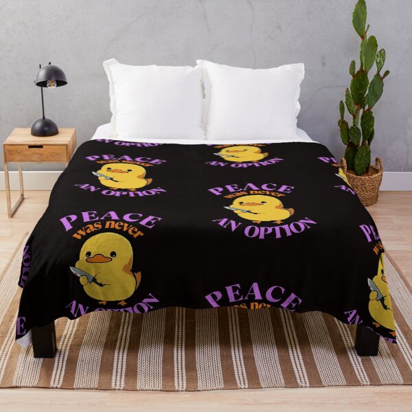 Item preview, Peace Was Never an Option | Funny Chicken T-Shirt designed and sold by BrokenLabel.