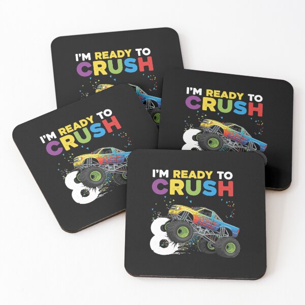 Item preview, I'm Ready To Crush 8th Birthday Monster Truck Eight Year Old designed and sold by PopStars1993.