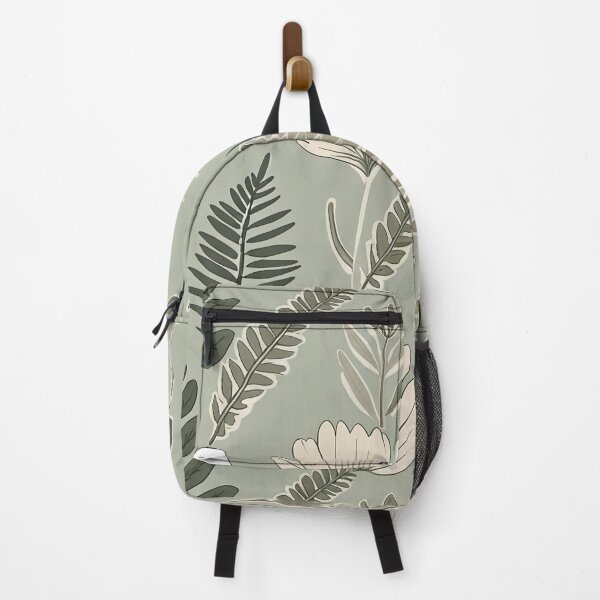Item preview, Sage Green Botanical Floral — Vintage Fern & Wildflower Pattern designed and sold by Lily-and-Lyle.