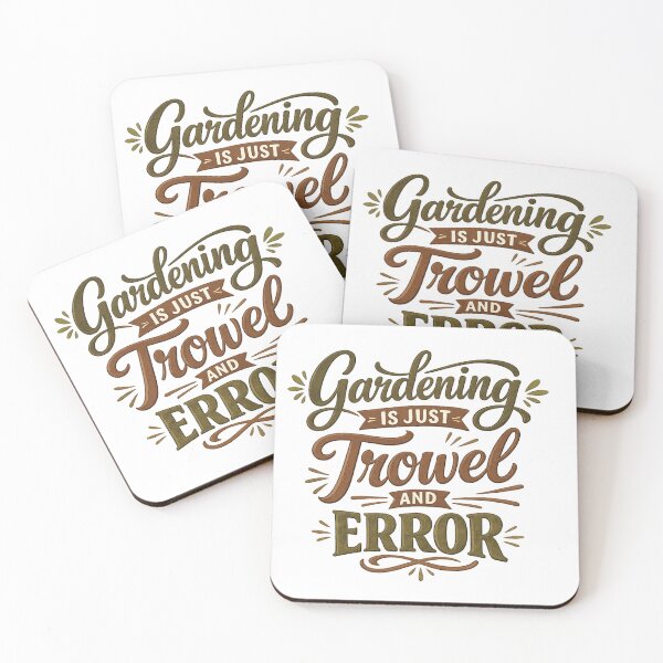 Item preview, Gardening Is Just Trowel and Error designed and sold by ttuniques.