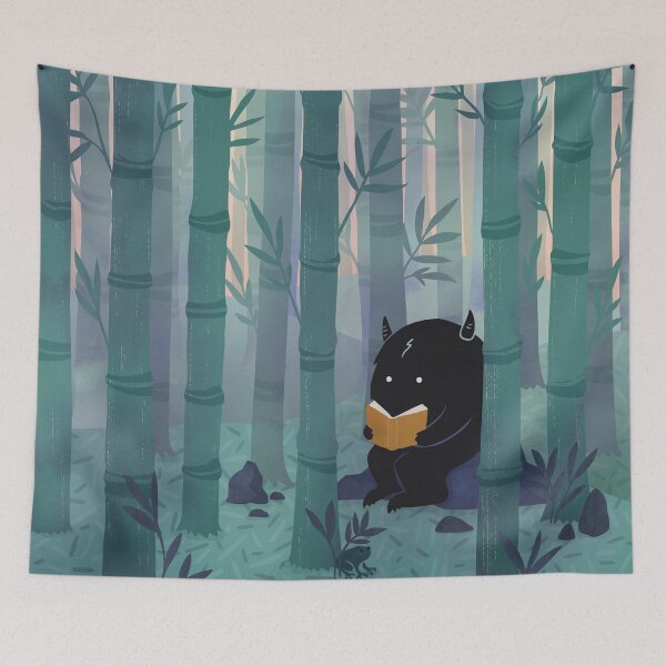 Item preview, A Quiet Bamboo Spot designed and sold by littleclyde.
